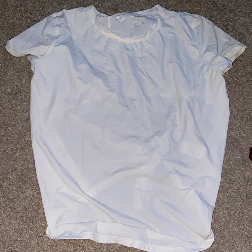White Workout Top
